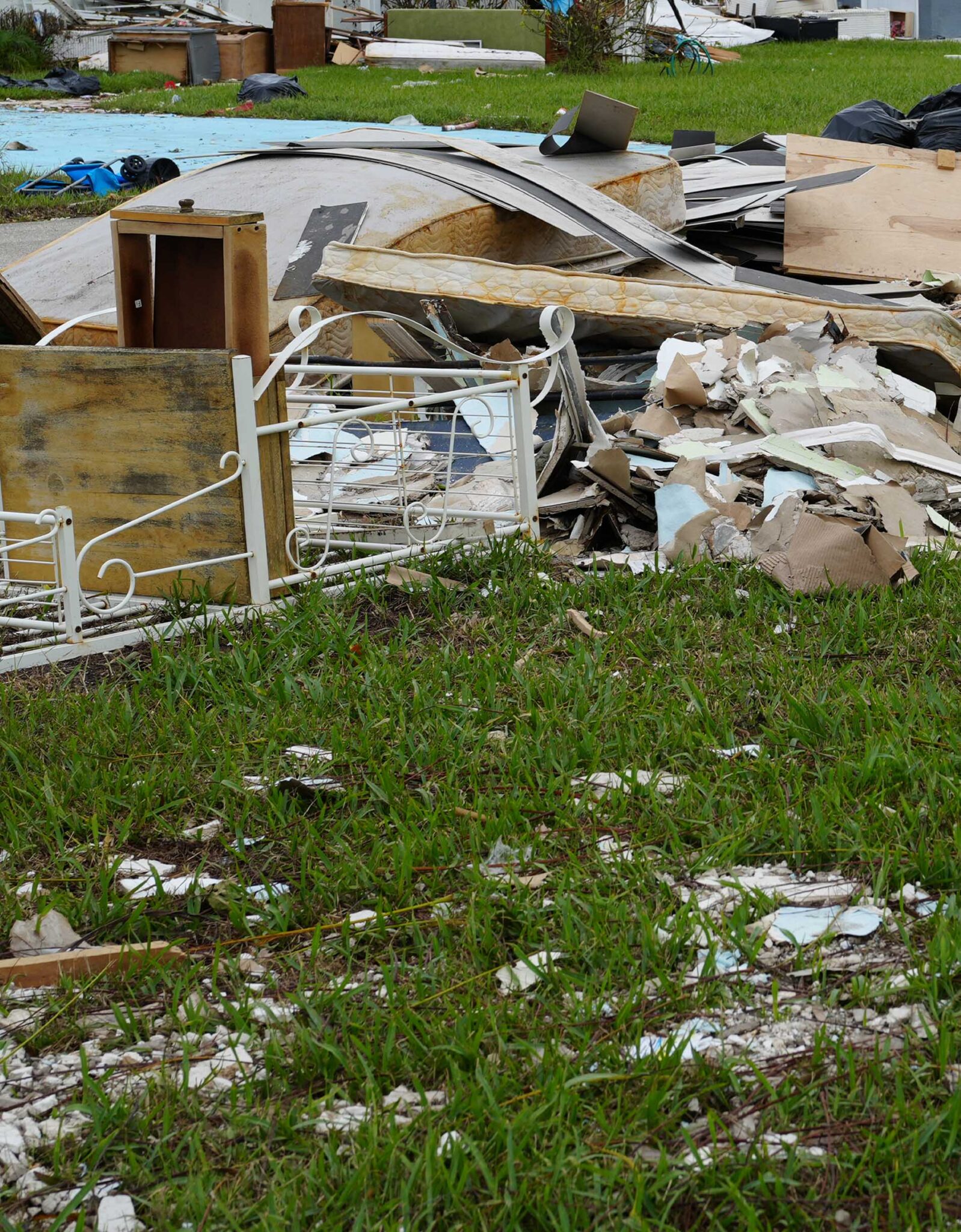 Storm Surge damage from Hurricane